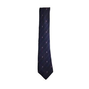 Valentino Cravatte Neck Tie‎ Mens Navy Silk